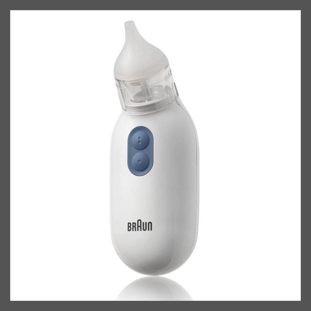 Braun BNA100US Electric Nasal Aspirator Baby & Toddler Nose Suction Device NEW